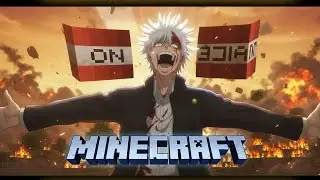 Gojo Satoru in Minecraft 4K [AMV/Edit] Template by Malz Desu (@Malz_77)
