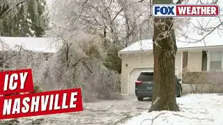 Ice Storm Recovery Is Underway In Nashville