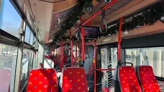 Vianočný trolejbus v Bratislave 2025 | Škoda 31Tr SOR • #6819 • DPB