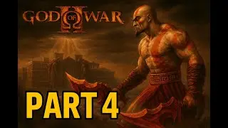 Temple of Fate Hell Run! Kratos vs Euryale + Invisible Warriors | God of War 2 Part 4