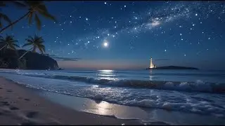 Oceanic Slumber: 8-Hour Pure Wave Soundscape for Deep Sleep & Mindful Meditation | Nature's Lullaby