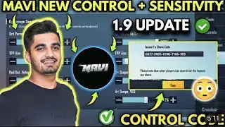 2022🔥Mavi New Latest Sensitivity Setting Revealed#TxMaviSensitivitySetting#
