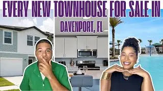 Every New Construction TOWNHOUSE Community Selling in Davenport, FL!