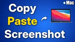 How to Paste a Screenshot taken on Mac