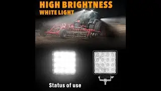 Excavator Truck Offroad 48W LED Work Light-Model F0116