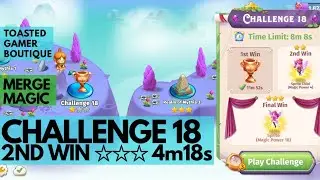 Merge Magic Challenge 18 &bull; 4m18s On 2nd Win Get Sprite Child ☆☆☆