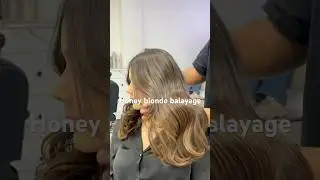 How to create HONEY BLONDE ✨#hairfactorysurat #hairstyle #balayageeducator #haircut #balayage