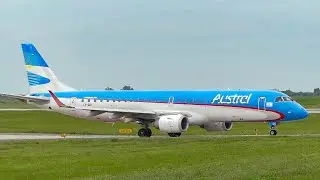 Aerolíneas Argentinas Embraer 190 LV-GIQ | Despegue desde Cordoba por Pista 01