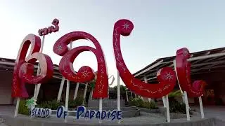 Flying Over Bali | Travel Indonesia | A Scenic Relaxation Video | Calming Music