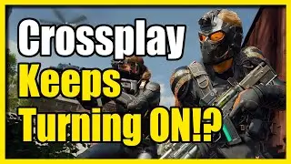 How to Fix Crossplay OFF keeps Turning Back on in COD Black Ops 6 (Easy Tutorial)