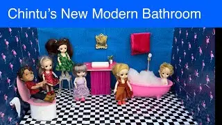 மண்வாசனை Episode cb 446 | Chintu’s New Modern Bathroom   |  #classic mini food #chintu #bunty #nancy