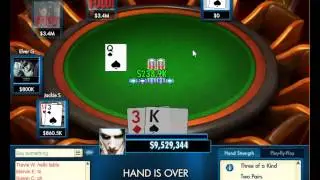 Double Down Casino How to play poker. Day 9 Part 6