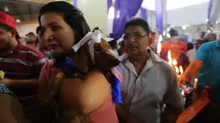 Pets blessed in Nicaragua