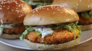 Попробуйте этот удивительный домашний куриный бургер - лучше, чем МакЧикен ?? - Рецепты аэрогриля