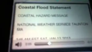 1/12/13 [Weather Alert #17] Coastal Flood Statement
