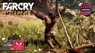 FAR CRY PRIMAL | Ryzen 5 2500U + Vega 8 | Low-End Laptop Benchmark