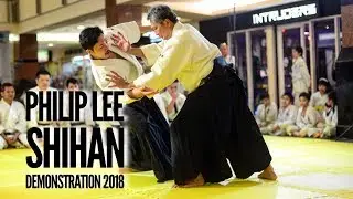 Aikido: Philip Lee Shihan - Demonstration in Indonesia 2018