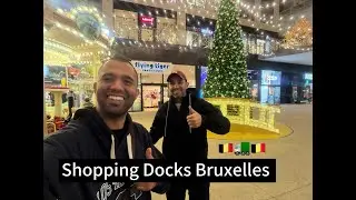 142 - 🇧🇪 Mercado Central de Bruxelas | Descarga na Bélgica + Shopping, Comida e Surpresa no Gelo ❄️🚛