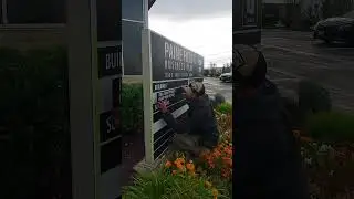 Monument Sign Update #satisfying #oddlysatisfying #shorts #signs #installation #
