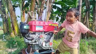 water park machine start video। Village small strong boy new J.Dmachine start।
