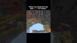 The Best Place For Base#minecraft