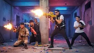 Война с бластерами Nerf от SEAL X: Финальный приговор SEAL X: Тактическая атака элитных бойцов Ne...