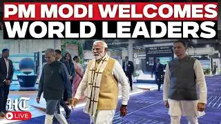 Watch Live | PM Modi Receives World Leaders For the India AI Impact Summit | Bharat Mandapam