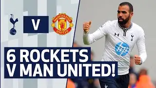 6 ROCKETS V MAN UNITED 🚀 Amazing goals ft. Sandro, Carr & Jenas!