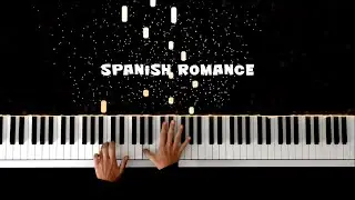Spanish Romance Romance d'amour Piano Cover Piano Tutorial
