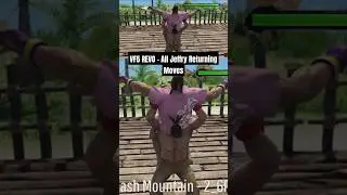 All Jeffry Mcwild Returning LEGACY Attacks | VIRTUA FIGHTER 5 REVO #virtuafighter #splashmountain