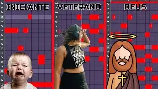 3 N&iacute;veis de Melodias no BandLab | Iniciante vs Veterano vs Deus