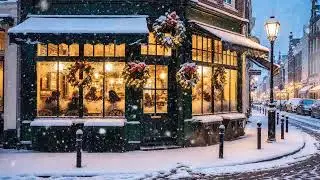 Warm Jazz in Autumn Coffee Shop ☕ Relaxing Piano Chillout Playlist To Boost Good Mood, Work & Study