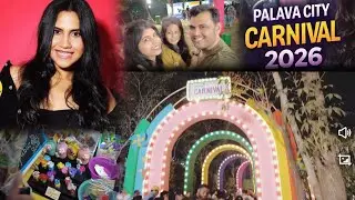 Vlog 1/ Palava City Carnival 2026 | Nikitha Gandhi Live | Full Carnival Experience