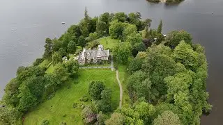 Derwent Island House: Secret Mansion in 4K Drone Reveal