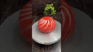 Red Gel Cake #Short video#tutorial #egglesscakes#viralshorts
