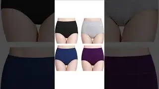 #SOFT #EASY ON EASY OFF #PANTY #Women's #Cotton #Underwear High Waisted #Ladies #Panties