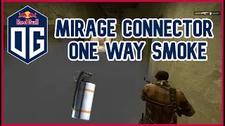 OG Mirage Connector One-Way Smoke (хитрости CS:GO)