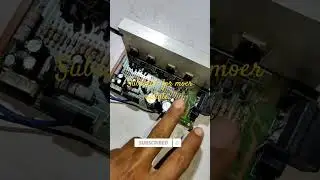 amplifier ckt repair.... #electronics #speaker #sound system #micromax