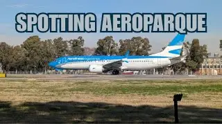 SPOTTING EN AEROPARQUE - AVIONES EN EL AEROPUERTO DE BUENOS AIRES 🇦🇷✈️✨