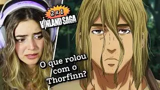 A segunda temporada trouxe novidades! // React &ldquo;Vinland Saga&rdquo; epis&oacute;dio 2x01
