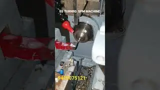 Semi Auto SPM  Turning Machine 942807512 #machinetools #diy #vairalshort #automobile