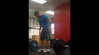 12/24- clean, 220 lbs. 3x2. Last set