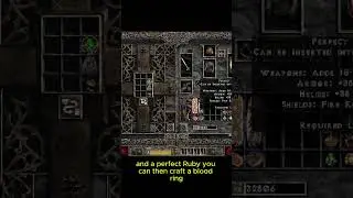 How to Craft a Blood Ring in Diablo 2 Resurrected | Guaranteed Stats & Crafting Tips! 💎