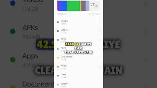 How To CLEAR OTHER STORAGE In Android #realmeui4 #realmeui5 #realme #shorts