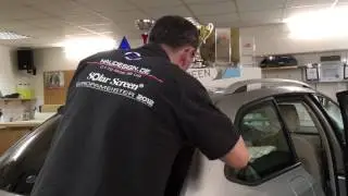Heckscheibe getönt in 8,5 min