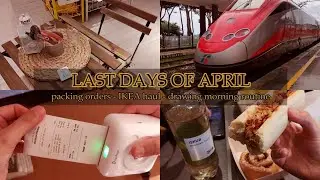 LAST DAYS OF APRIL 📼 no talking VLOG | VHS aesthetic | Ikea shopping and more