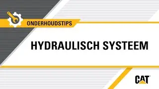 Inspecteren van uw Cat&reg;-hydraulisch systeem