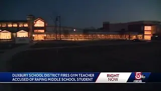 Teacher accused of raping student fired