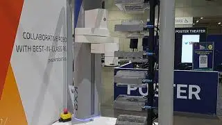 Tek-Matic D-LID plate de-lidder in action at SLAS2023