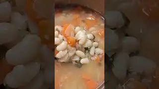 Navy Bean Soup #recipe #Soup #winterstorm